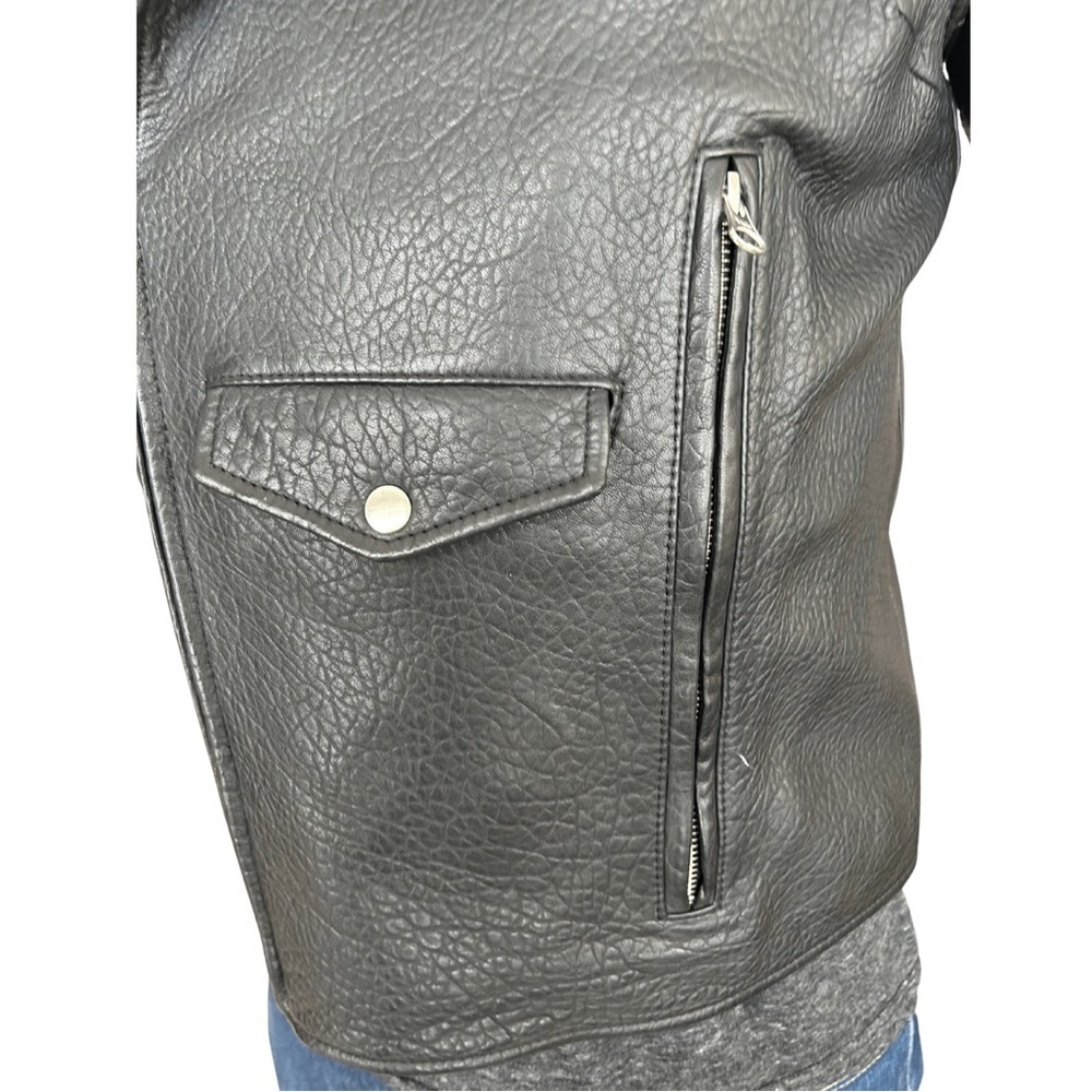 Mc Q by Alexander McQueen Leather Moto Jacket - Picture 5 of 11